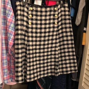 Talbots size 8 plaid skirt